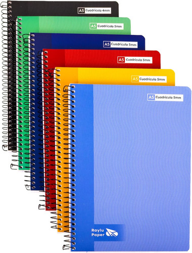 Confezione 6 quaderni con - -, da