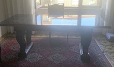 Grande scrivania in legno