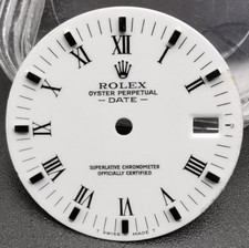 Rolex Dial Quadrante Bianco 34mm Oyster Perpetual Date 15000 15200 Calibre 3135