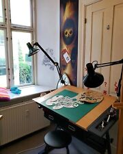 Tavolo inclinabile con due