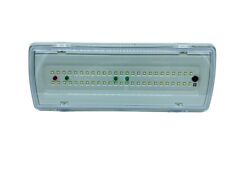 Lampada Plafoniera Emergenza 50 Led 3.5w 406 Lumen Incasso Parete Luce Bianco