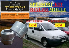 Spessori Molle Rialzo FIAT SCUDO 1994 AL 2007 Avanti Dietro 2 cm + 3 CM