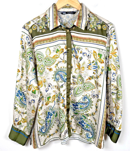 Sciarpa blusa zara raso - sciarpa,