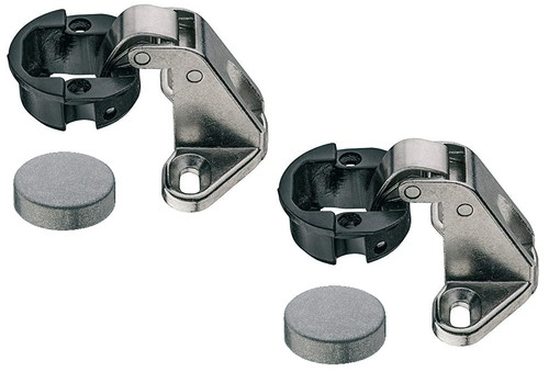 Cerniere vetro per porte - 2x,