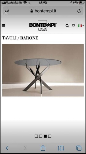 Tavolo rotondo vetro - tavolo,