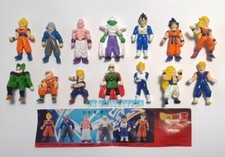 Raro Set n°14 Figurine Plastica ANIME DRAGON BALL Z 2001 (di Dolci Preziosi Italia)