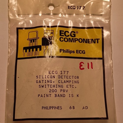 Ecg102a transistor c e11 - e, b