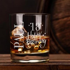 Bicchieri da whisky compleanno
