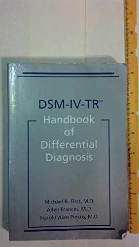 Dsm handbook of - dsm-iv-tr,