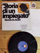 FABRIZIO DE ANDRE' - Storia di un Impiegato ITA 1983 vinile 33 giri vinyl LP