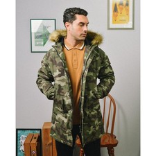 Cappotto giacca parka uomo