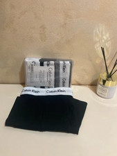 Set 3 boxer Calvin Klein colori pacchetto grigio nero e bianco 