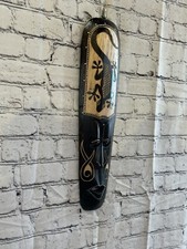 Maschera geco 50 cm legno