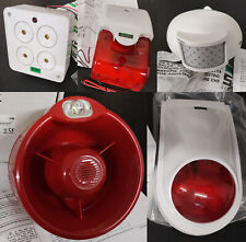 Sirena per allarme antifurto antincendio universale da interno 12V-24V Serai