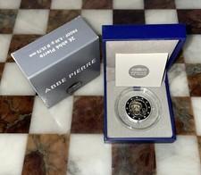 2 euro Francia 2012 "FONDO SPECCHIO " "PROOF"  Abbè Pierre  RARO !!!