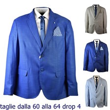 Giacca blazer uomo 60 62 drop