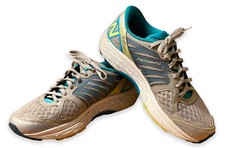 Scarpe da corsa donna New Balance 1260v5 taglia 9 blu argento sneaker atletica