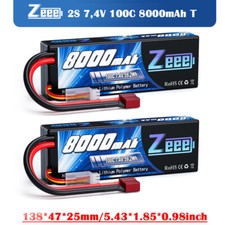 2x Zeeee 7,4 V 8000 mAh 2S