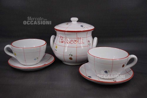 Set colazione tazze piatti - set,