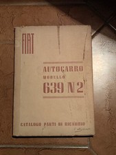 manuale libro libretto catalogo parti di ricambio FIAT 639 N2