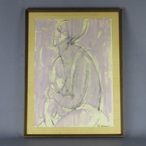 Quadro tecnica mista carta - tecnica,