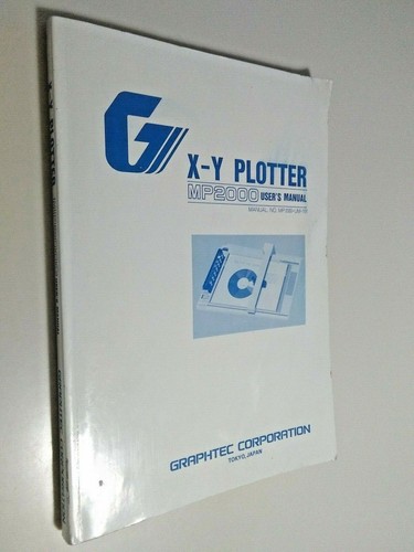 Plotter mp2000 user - x,