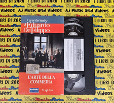 VHS cartonata L'ARTE DELLA COMMEDIA eduardo de filippo 2003 FABBRI-RAI (F65)