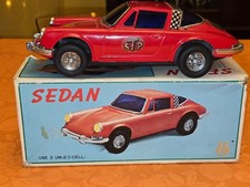 Vintage Porsche 911 Targa Giocattolo d'epoca con scatola originale