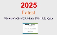 VMware VCP-VCF Admin 2V0-17.25 Q&A GARANTITO (aggiornamento 1 mese)