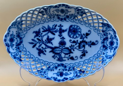 Meissen piatto reticolato - meissen,