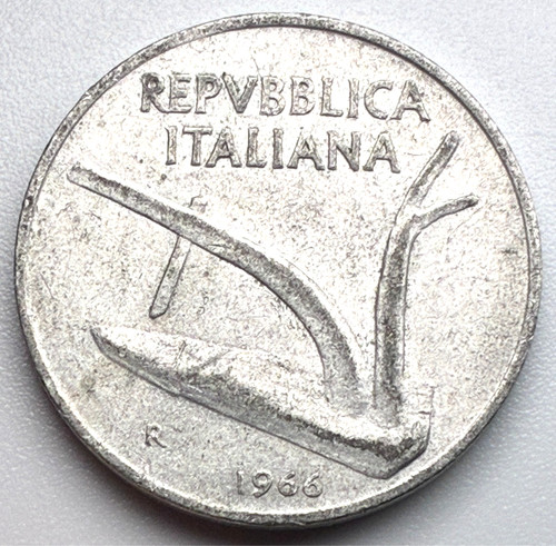 Italy lire 1966 r - /, /