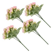  4 mazzi di fiori artificiali