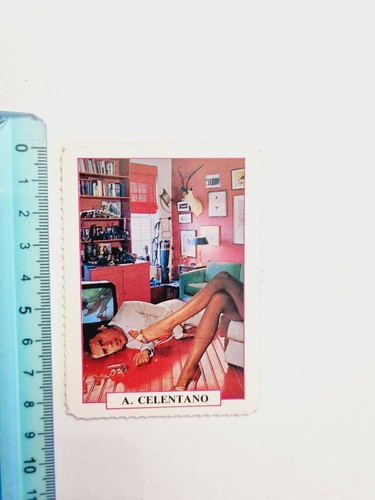 Card adriano celentano playmen - card,
