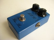 Vintage 1975 MXR Blue Box Ottava Effetto Fuzz Pedale Chitarra Scritta Logo USA
