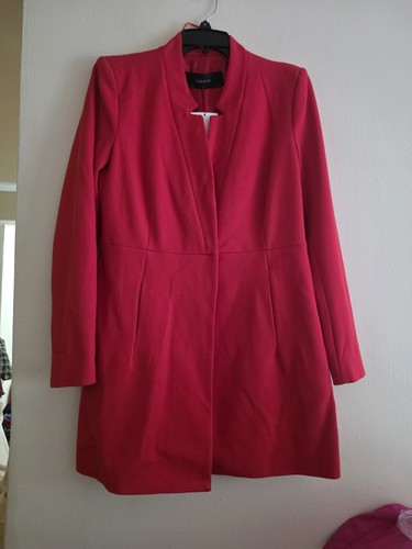 Zara inverted lapel jacket - zara,