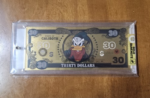 Banconota gold paperinik - banconota,