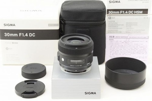 Sigma 30mm hsm art per - f1.4,