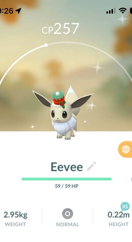 Shiny eevee cappello invernale - shiny,