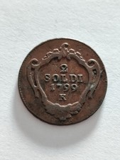 PIECE 2 SOLDI 1799 K GORIZIA