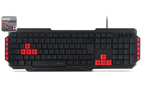 Speedlink tastiera gaming usb - tastiera,