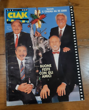 CIAK RIVISTA 1 1986 - AMICI MIEI 3 / 90 ANNI CINEMA / LAURA ANTONELLI / BOWIE