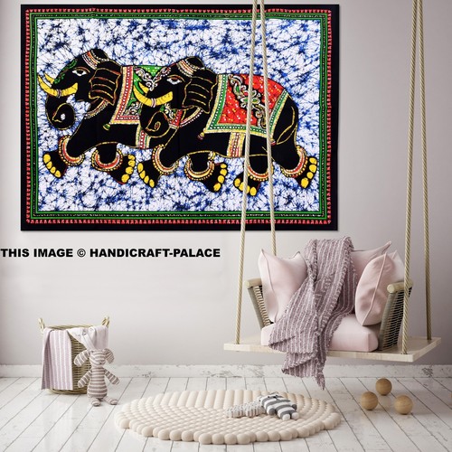 Elefante batik parete - batik, da