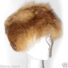 Cappello VOLPE rossa Pelliccia
