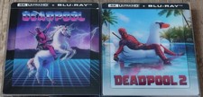 DEADPOOL & DEADPOOL 2 | 4K ULTRA HD + Blu-ray STEELBOOKS