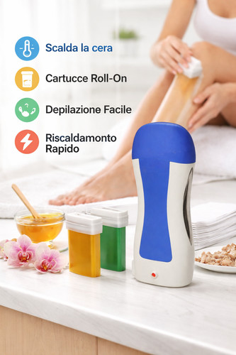 Scaldacera roll elettrico - scaldacera, roll-on