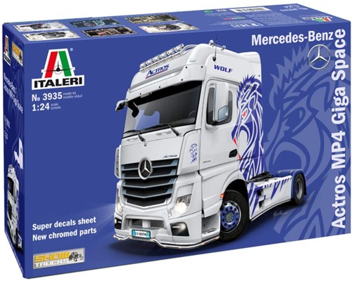 Italeri mercedes actros mp4 - mercedes,
