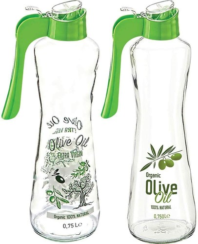 Glass olive oil bottle - 5,