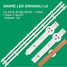 KIT 3 BARRE STRIP LED 32"HD ROW2.1 TV Lg 6916L-1204A A1 6916L-1205A A2 32LB530U