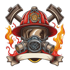 Adesivo Auto Sticker Pompieri