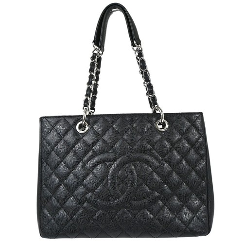 Borsa shopping chanel pelle - chanel, in